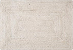 Hausattire Hand Woven Jute Braided Rug, Reversible Boho Entry Area Rugs - Image 4