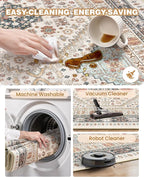 2x5 Rug Runner Washable for Entryway, Soft Bathroom Rugs - Image 6