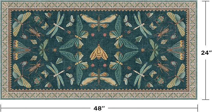 Hazo Haus Emerald Green Entry Rugs - Image 2
