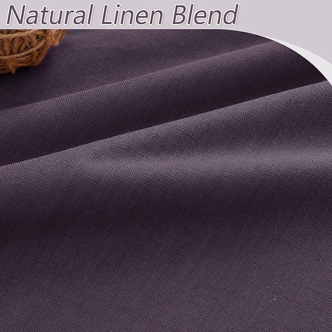 Guken 100% Blackout Curtains 96 Inch Length 2 Panels Set - Image 3