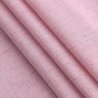 Nanspring Rose Linen Curtains 90 Inch Long 2 Panels Set Back Tab Rod Pocket - Image 5