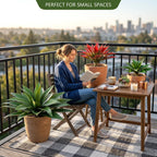Ttranewsoo 28 Inch Artificial Agave Plants Outdoor Set of 2, Large Faux Succulent Plants for Indoor Home Decor, Realistic Fake Agave Greenery for Patio Porch Garden, UV Resistant Plants Without Pot