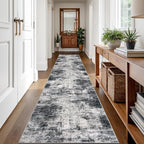 IOHOUZE Abstract Runner Rug 2x12 Ft Washable Runners - Image 8