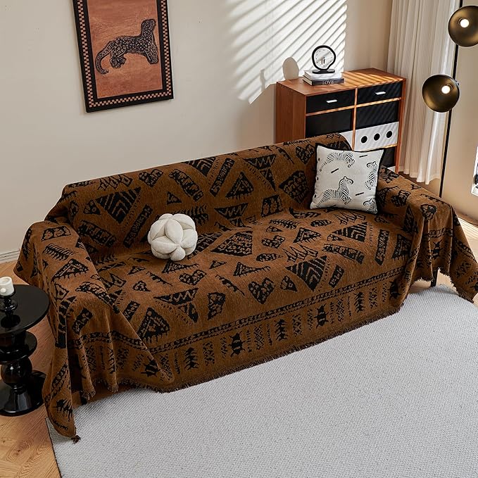 MYSKY HOME Boho Couch Cover Sofa Covers, Couch Covers - Image 8
