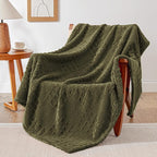EXQ Home Fleece Throw Blanket for Couch or Bed by EXQHomeTexitleCoLtd