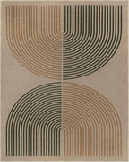 Lahome Enfys Modern Rainbow Outdoor Easy Jute Rug, Area Rugs 9x12 Living Room - Image 7