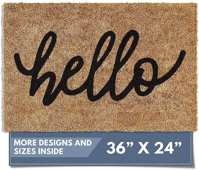 Barnyard Designs Doormat Welcome Mat by BarnyardDesigns