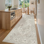 Madane Hallway Rug 3x10, Kitchen Rugs Washable Entryway Rug 10ft Vintage - Image 2