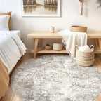 UERMEI 6ft Round Area Rug Living Room Rugs - Image 2