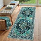Area Rugs 3'x7' Runner Rug Non Slip Washable - Image 2