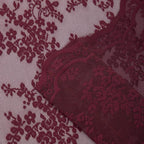 YJ YANJUN Vintage Lace Curtains 45 Inch Length-Victorian Floral Pattern - Image 4