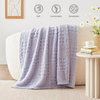 EXQ Home Fleece Throw Blanket for Couch or Bed - Image 2
