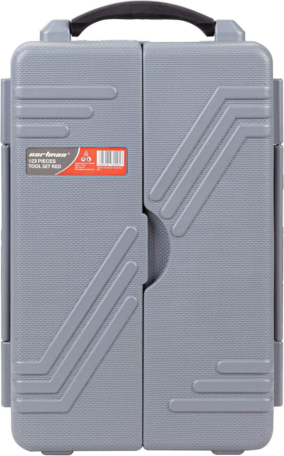 CARTMAN 123-Piece Socket Wrench Tool Set, Auto And Home Repair Kit Case Box