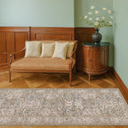 Hazo Haus Non Slip 2x10 Moss Green Hallway Runner - 10ft Long Runner Rugs - Image 3