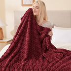 EXQ Home Fleece Throw Blanket for Couch or Bed - Image 3