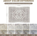 zesthome 10x12 Area Rugs, Stain Resistant Washable Rug, Ultra-Thin Rugs - Image 2