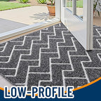 OLANLY Front Door Mat, Non-Slip Rubber Backing, Dirt Resistant and Absorbent - Image 3
