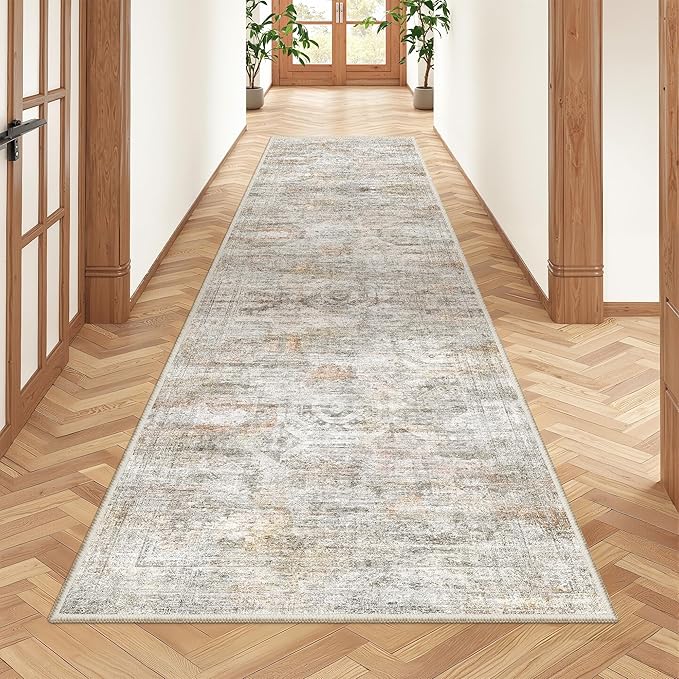 Rug Runners for Hallways Non Slip by Restydon