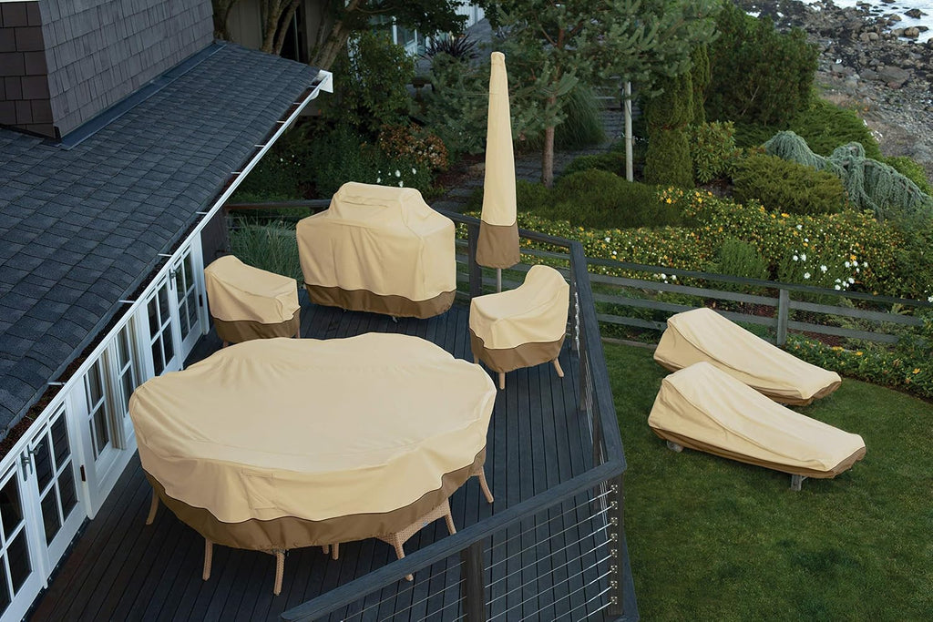 Classic Accessories Veranda Water-Resistant 11 Foot Patio Umbrella Cover