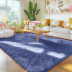 OLANLY Area Rugs for Living Room Bedroom, Machine Washable 4x5.9 ft Soft Fluffy - Image 3