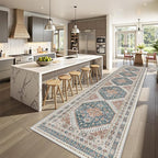Carpet Runners for Hallway 12ft, Non-Slip Long Bathroom Rugs Runner for Kitchen - Image 3
