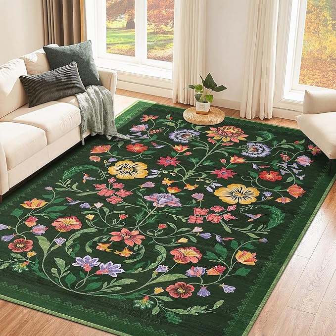GarveeHome Washable Rug 4x6 Area Rugs by GarveeHome