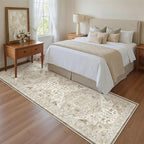 Madane Runner Rug 2'6''x8' Kitchen Runner, Hallway Runner Printed Vintage - Image 4