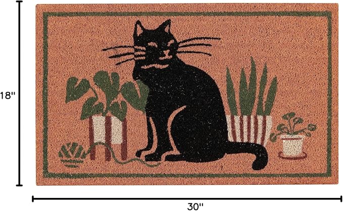 Now Designs Cat Collective Coir Doormat, 1 EA - Image 3