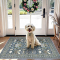 Washable 2x3 Runner Rug for Entryway: Easy-Clean Carpet by HYHAOYUNLAI