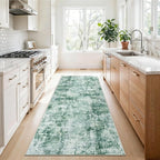 3x6 Washable Entryway Runner Rug: Non Slip Wide Hallway Runners Easy-to-Clean - Image 3