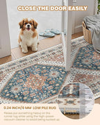 Kitchen Runner Rug Non Slip Washable 2.5x8, Soft Low Pile Entryway Rug Runners - Image 6