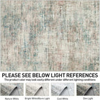 10x14 Area Rugs Washable Rug: Modern Abstract Living Room Rug Soft Anti-Skid - Image 8