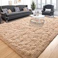 Tepook Super Soft Fluffy Rugs for Bedroom, Shag 5x8 Area Rugs for Living Room by Tepook