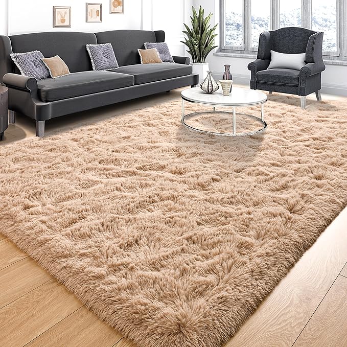 Tepook Area Rugs 10x14 for Living Room, Super Soft Fluffy Rugs for Bedroom - Image 2