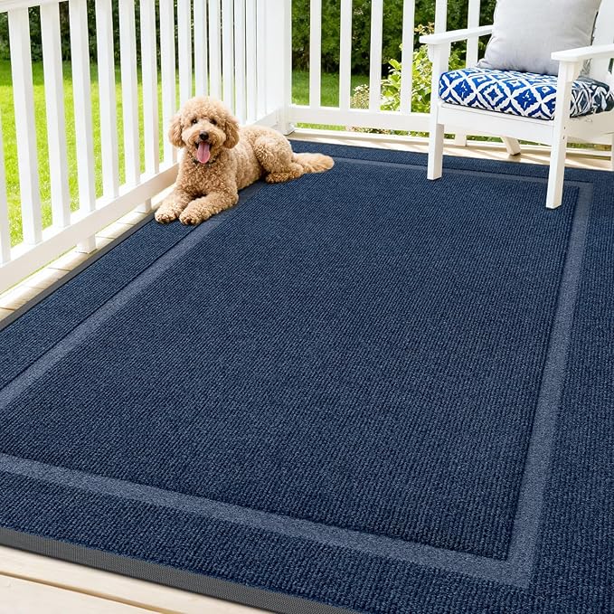 OLANLY Front Door Mat Indoor Outdoor Entrance, Waterproof All-Season, by OLANLY