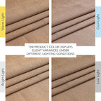 NICETOWN Gold Brown Linen Curtains - Image 7