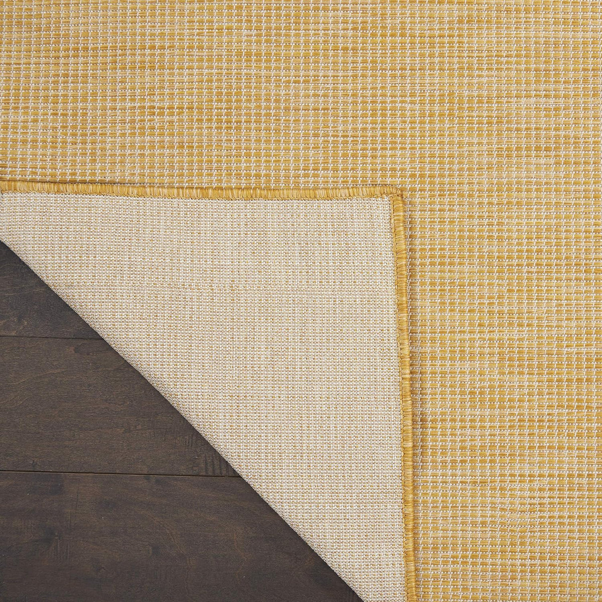 Nourison Home Positano Yellow 2'2" x 10' Area Rug - Easy Clean, Non Shedding, Bed Room, Living Room, Dining Room, Kitchen (10' Runner)