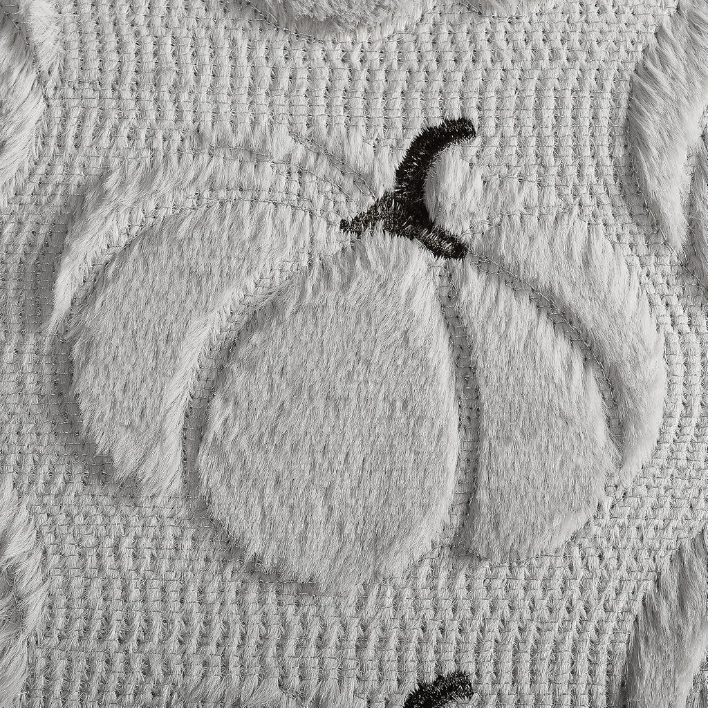 Fall Pillow Covers 18x18 Set of 2 Gray Pumpkin Decorations for Home
