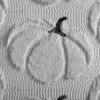 Fall Pillow Covers 18x18 Set of 2 Gray Pumpkin Decorations for Home