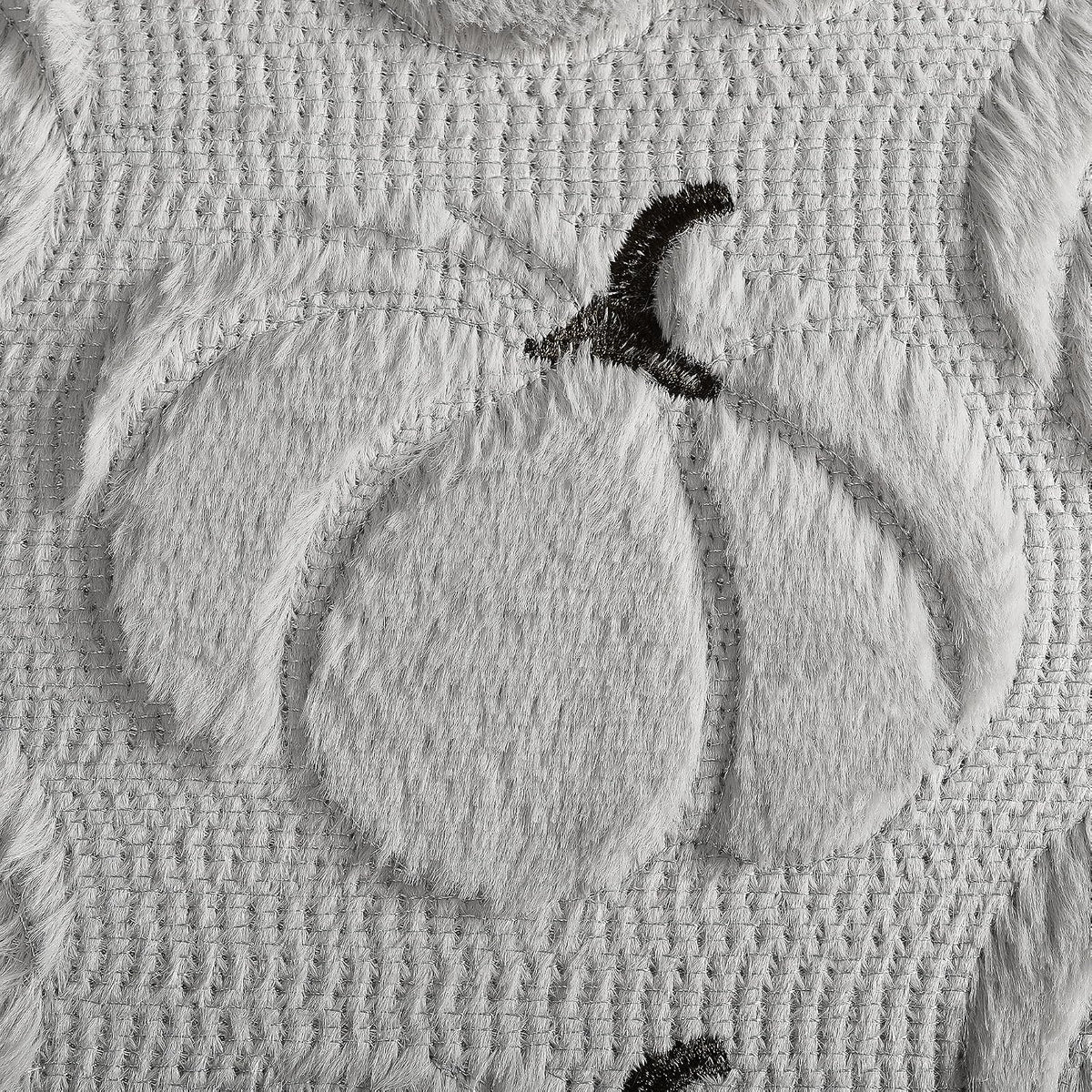 Fall Pillow Covers 18x18 Set of 2 Gray Pumpkin Decorations for Home