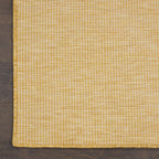 Nourison Home Positano Yellow 2'2" x 10' Area Rug - Easy Clean, Non Shedding, Bed Room, Living Room, Dining Room, Kitchen (10' Runner)