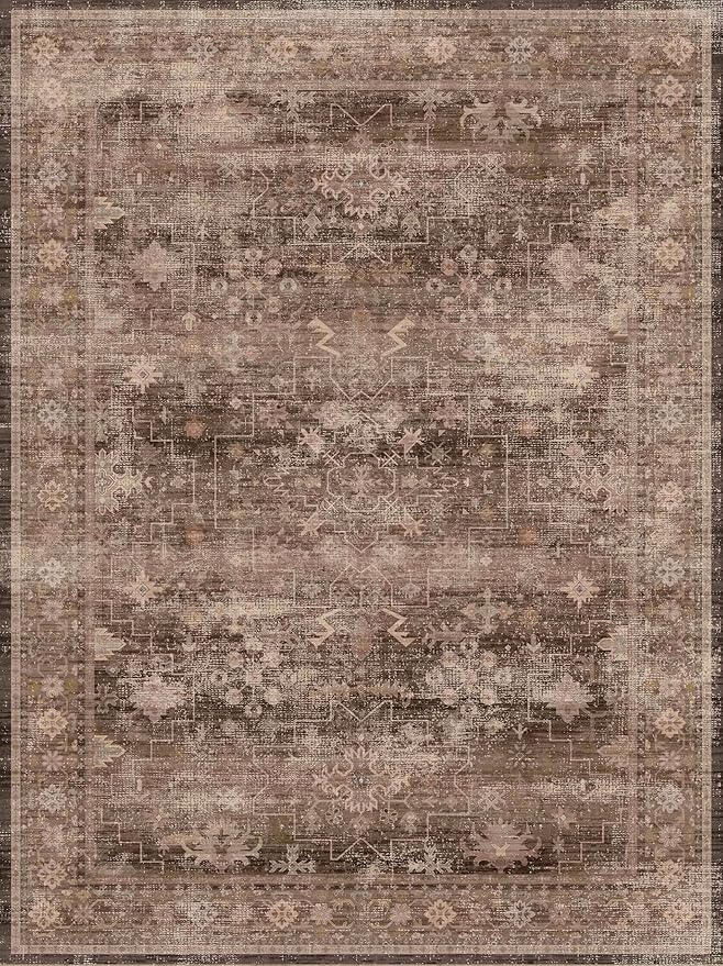 Hazo Haus Brown 9x12 Living Room Rug - Image 2