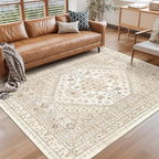 Area Rugs 5x7, Ultra-Thin Washable Rugs by Restydon