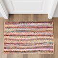 Hausattire Bohemian Braided Rug 2'x3' by Hausattire