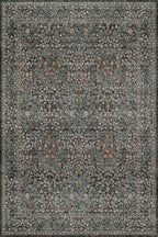 Dark Green 4x6 Washable Area Rug - Image 2