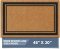 Barnyard Designs Natural Coco Coir Heavy Duty Backing Doormat by BarnyardDesigns
