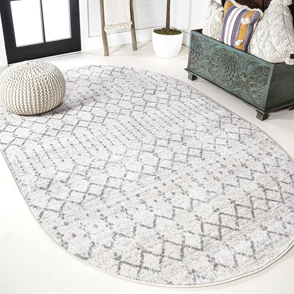 JONATHAN Y Boho Vintage Diamond Cream/Multi Runner Rug 2X8 ft, Moroccan Hype for Living Room, Bedroom, Kitchen, Office, Easy-Cleaning, High Traffic, Pet-Friendly, Non-Shedding (MOH101H-28)