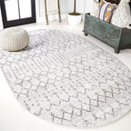 JONATHAN Y Boho Vintage Diamond Cream/Multi Runner Rug 2X8 ft, Moroccan Hype for Living Room, Bedroom, Kitchen, Office, Easy-Cleaning, High Traffic, Pet-Friendly, Non-Shedding (MOH101H-28)
