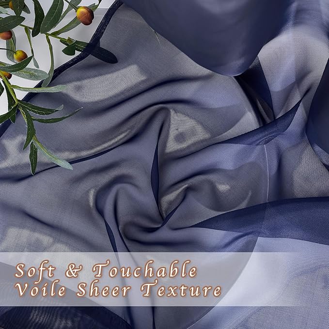 NICETOWN Sheer Voile Curtain Panels - Image 4