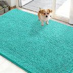 OLANLY Dog Door Mat for Muddy Paws 48x30, Absorbs Moisture and Dirt, Absorbent by OLANLY
